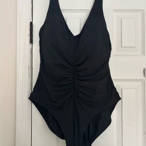 Black One Piece Swimsuit